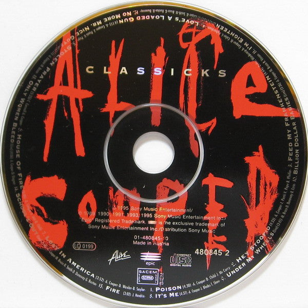 Alice Cooper (2) : Classicks (CD, Comp)