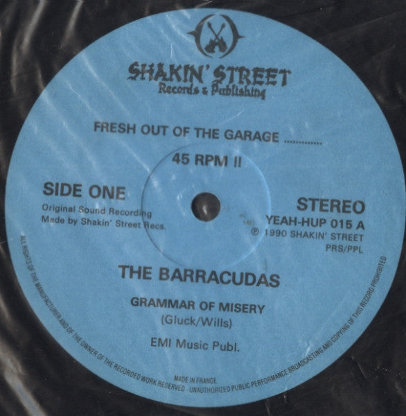 Barracudas : Grammar Of Misery (12", Single, Ltd)