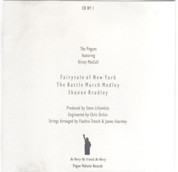 The Pogues : Fairytale Of New York (CD, Single)