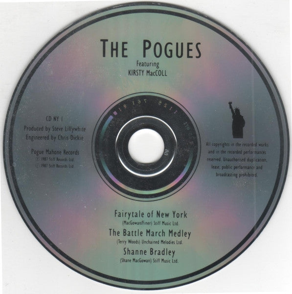 The Pogues : Fairytale Of New York (CD, Single)