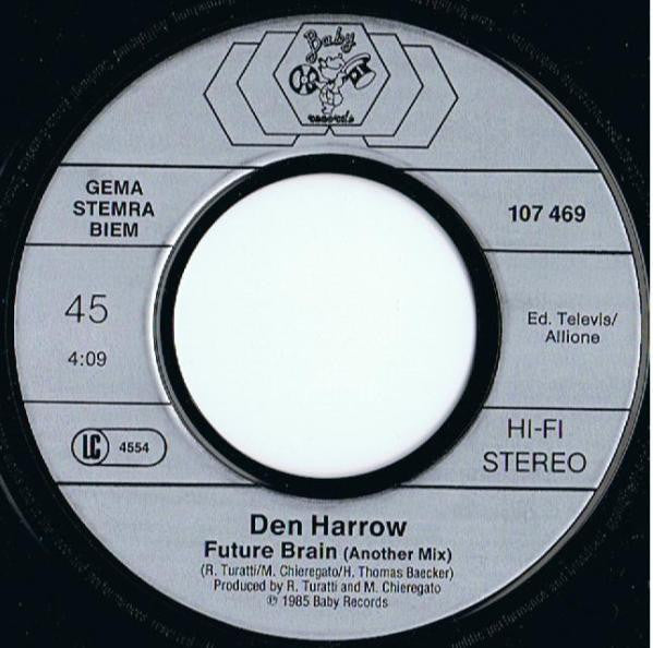 Den Harrow : Future Brain (Another Mix) (7", Single)