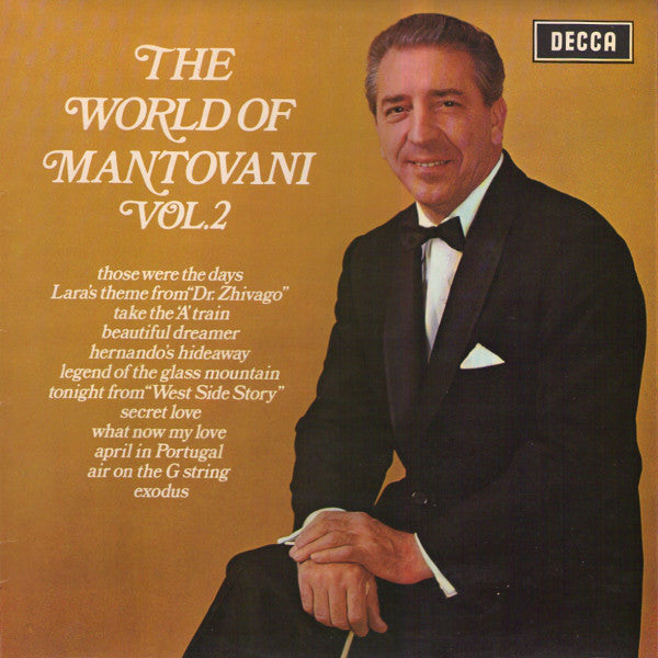 Mantovani And His Orchestra : The World Of Mantovani Vol. 2 (LP, Comp)