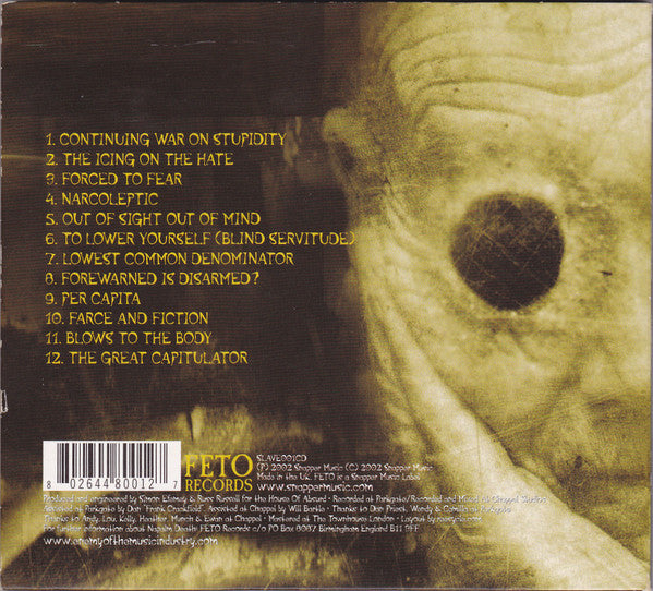 Napalm Death : Order Of The Leech (CD, Album, Dig)