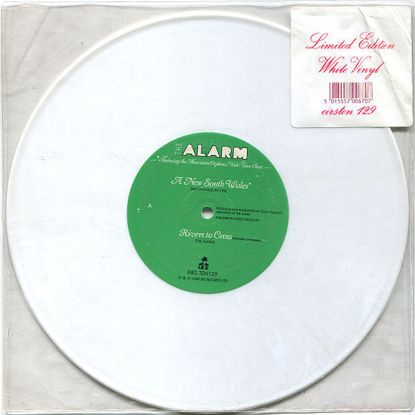 The Alarm : A New South Wales (10", Ltd, Whi)