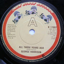 George Harrison : All Those Years Ago (7", Single)