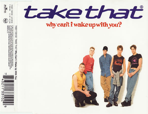 Take That : Why Can't I Wake Up With You? (CD, Single)