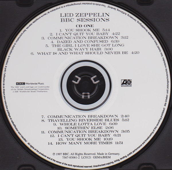 Led Zeppelin : BBC Sessions (2xCD, Album)