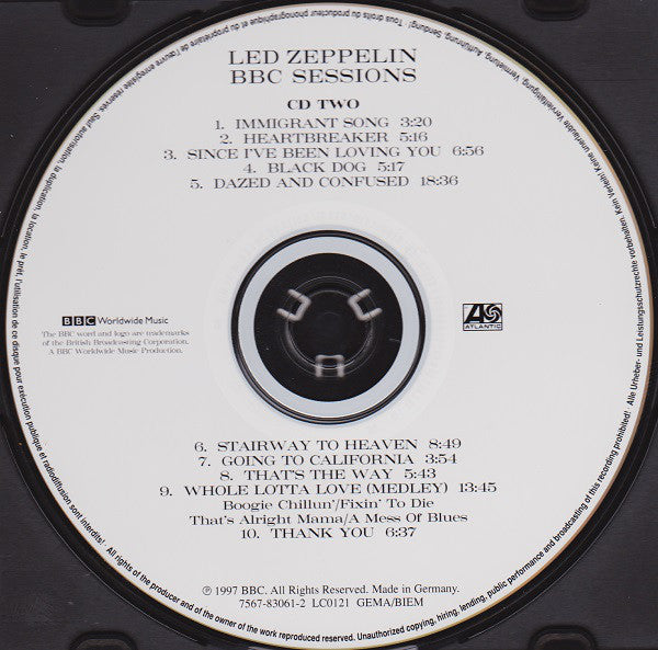 Led Zeppelin : BBC Sessions (2xCD, Album)