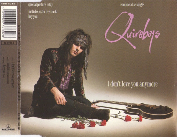 The Quireboys : I Don't Love You Anymore (CD, Single)