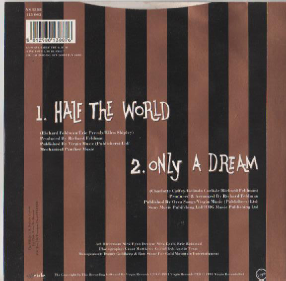 Belinda Carlisle : Half The World (7", Single)