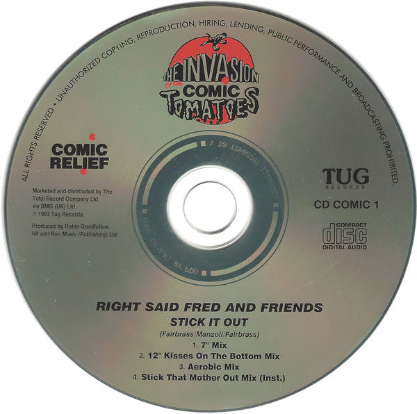 Right Said Fred And Various : Stick It Out (Cass, Single)