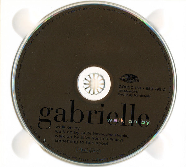 Gabrielle : Walk On By (CD, Single, Dig)