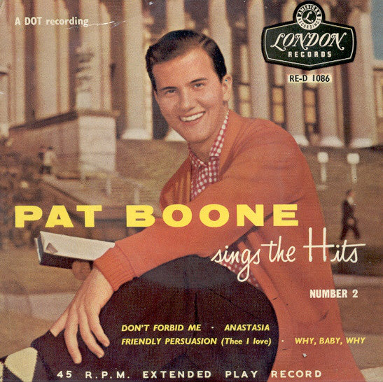 Pat Boone : Sings The Hits Number 2 (7", EP)