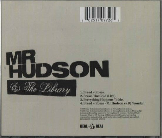 Mr Hudson & The Library : The Bread + Roses EP (CD, EP, Ltd)