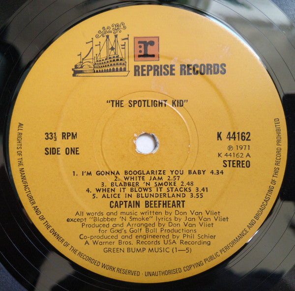 Captain Beefheart : The Spotlight Kid (LP, Album)