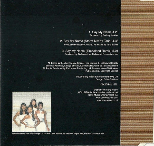 Destiny's Child : Say My Name (CD, Single)