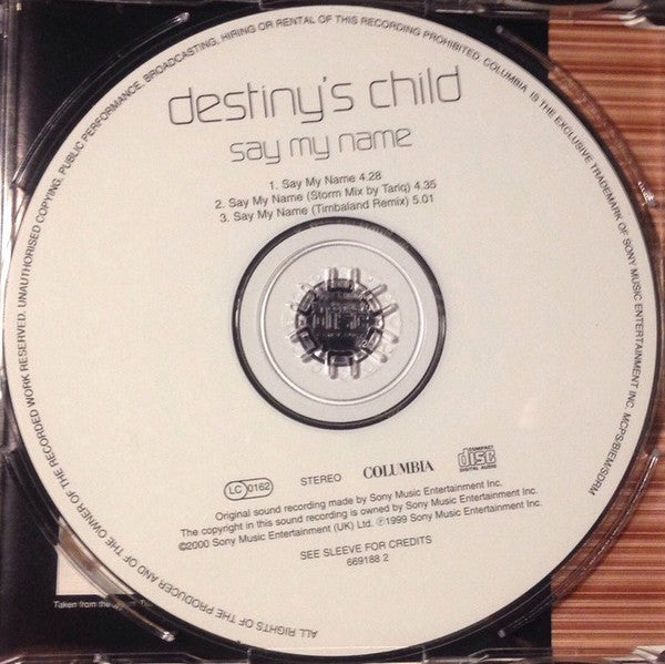 Destiny's Child : Say My Name (CD, Single)