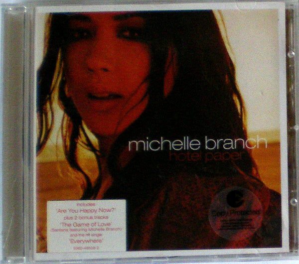 Michelle Branch : Hotel Paper (CD, Album, Copy Prot.)