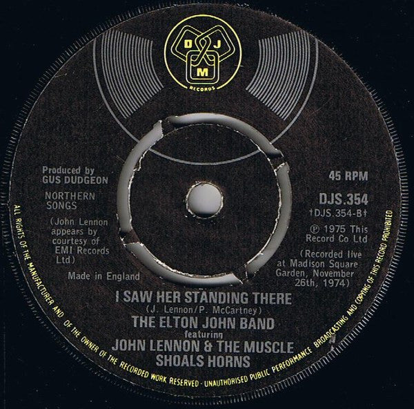 Elton John Band : Philadelphia Freedom (7", Single, Kno)