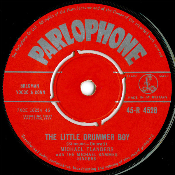Michael Flanders / Donald Swann : The Little Drummer Boy / The Youth Of The Heart (7")
