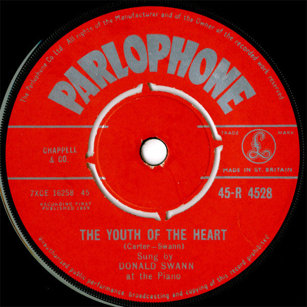 Michael Flanders / Donald Swann : The Little Drummer Boy / The Youth Of The Heart (7")