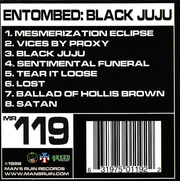 Entombed : Black Juju (CD, Exp)