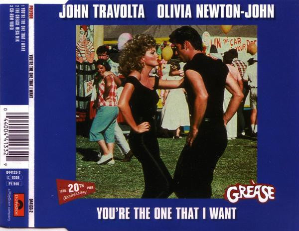 John Travolta / Olivia Newton-John : You're The One That I Want (CD, Single, Enh)