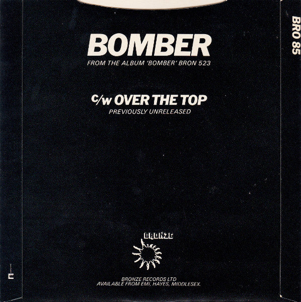 Motörhead : Bomber (7", Single)