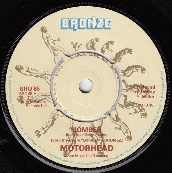 Motörhead : Bomber (7", Single)