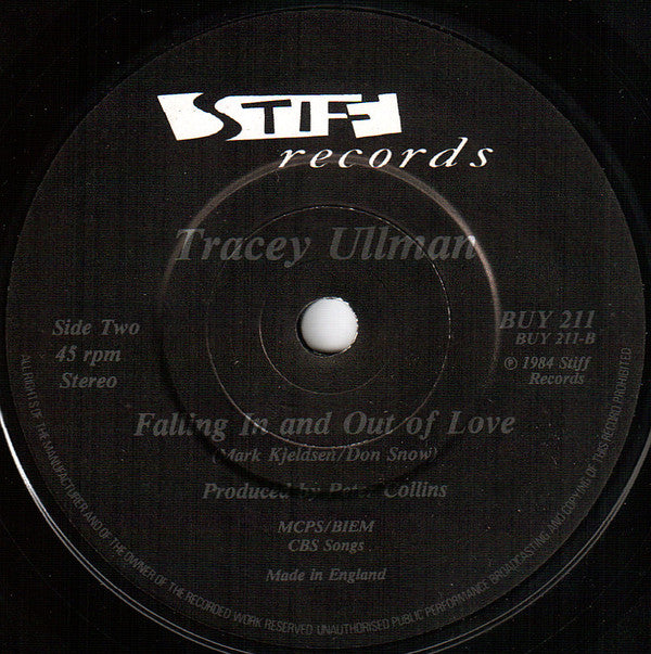 Tracey Ullman : Helpless (7", Single)