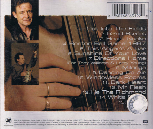 Jack Bruce : Shadows In The Air (CD, Album)