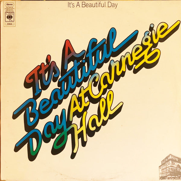 It's A Beautiful Day : At Carnegie Hall (LP)
