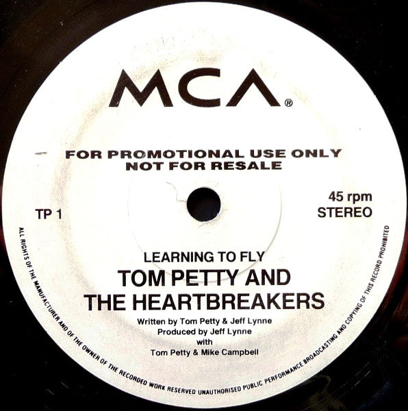 Tom Petty And The Heartbreakers : Learning To Fly (7", Promo)