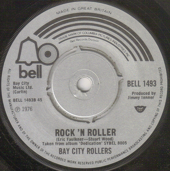 Bay City Rollers : I Only Wanna Be With You (7", Single, Kno)