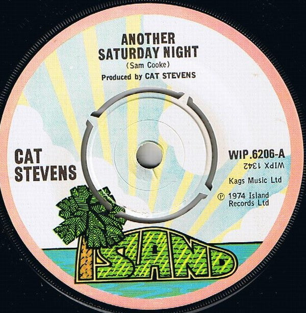 Cat Stevens : Another Saturday Night (7", Single)