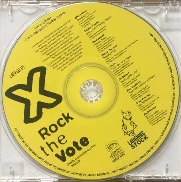 Various : Rock The Vote (CD, Album, Comp)