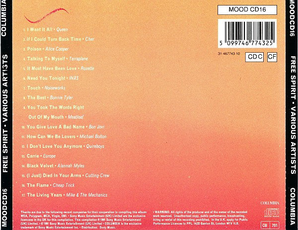 Various : Free Spirit (CD, Comp)