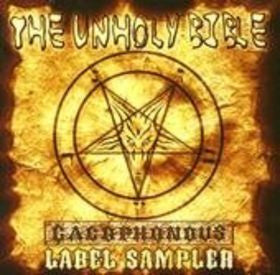 Various : The Unholy Bible - Cacophonous Label Sampler (CD, Smplr)