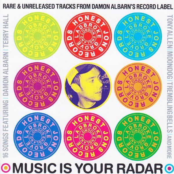 Various : Music Is Your Radar (Rare & Unreleased Tracks From Damon Albarn's Record Label) (CD, Comp, Jew)