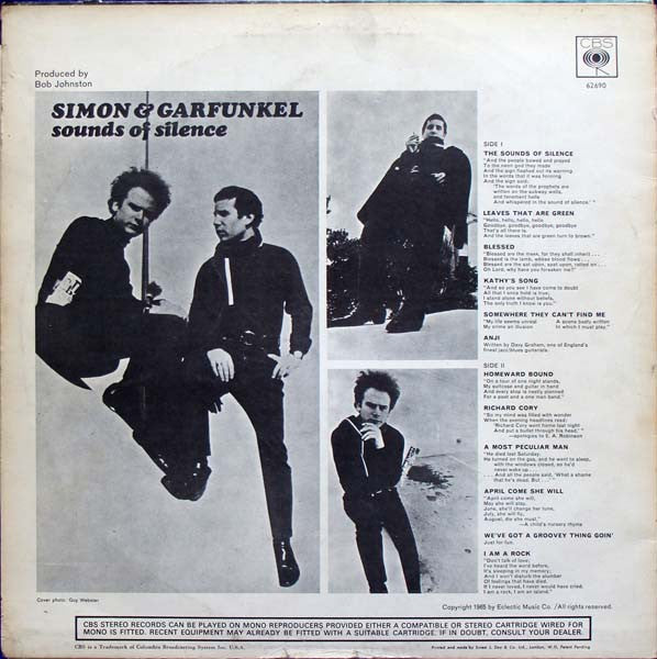 Simon & Garfunkel : Sounds Of Silence (LP, Album)
