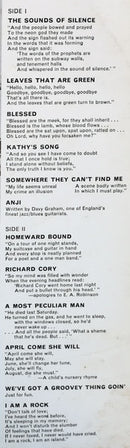 Simon & Garfunkel : Sounds Of Silence (LP, Album)