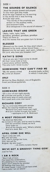 Simon & Garfunkel : Sounds Of Silence (LP, Album)
