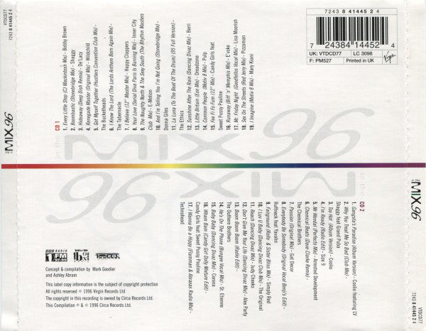 Various : In The Mix 96 (2xCD, Mixed)