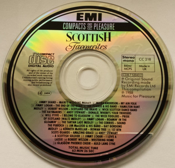 Various : Scottish Favourites (CD, Comp, Sli)