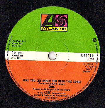 Chic : My Feet Keep Dancing (7", Single)