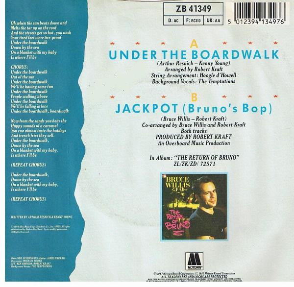 Bruce Willis : Under The Boardwalk (7", Single)