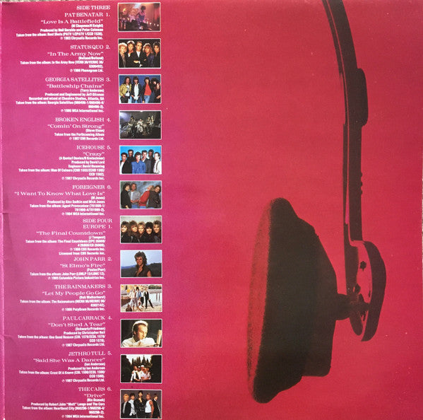 Various : The Chart Show - Rock The Nation (2xLP, Comp)