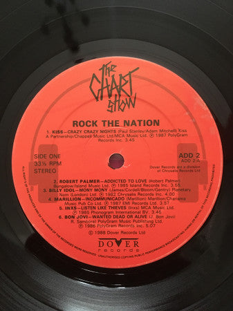 Various : The Chart Show - Rock The Nation (2xLP, Comp)