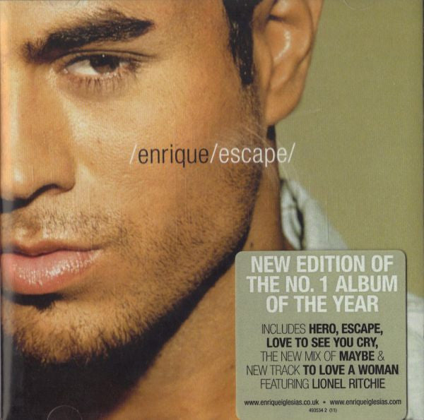 Enrique Iglesias : Escape (CD, Album)