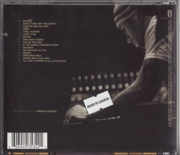 Enrique Iglesias : Escape (CD, Album)